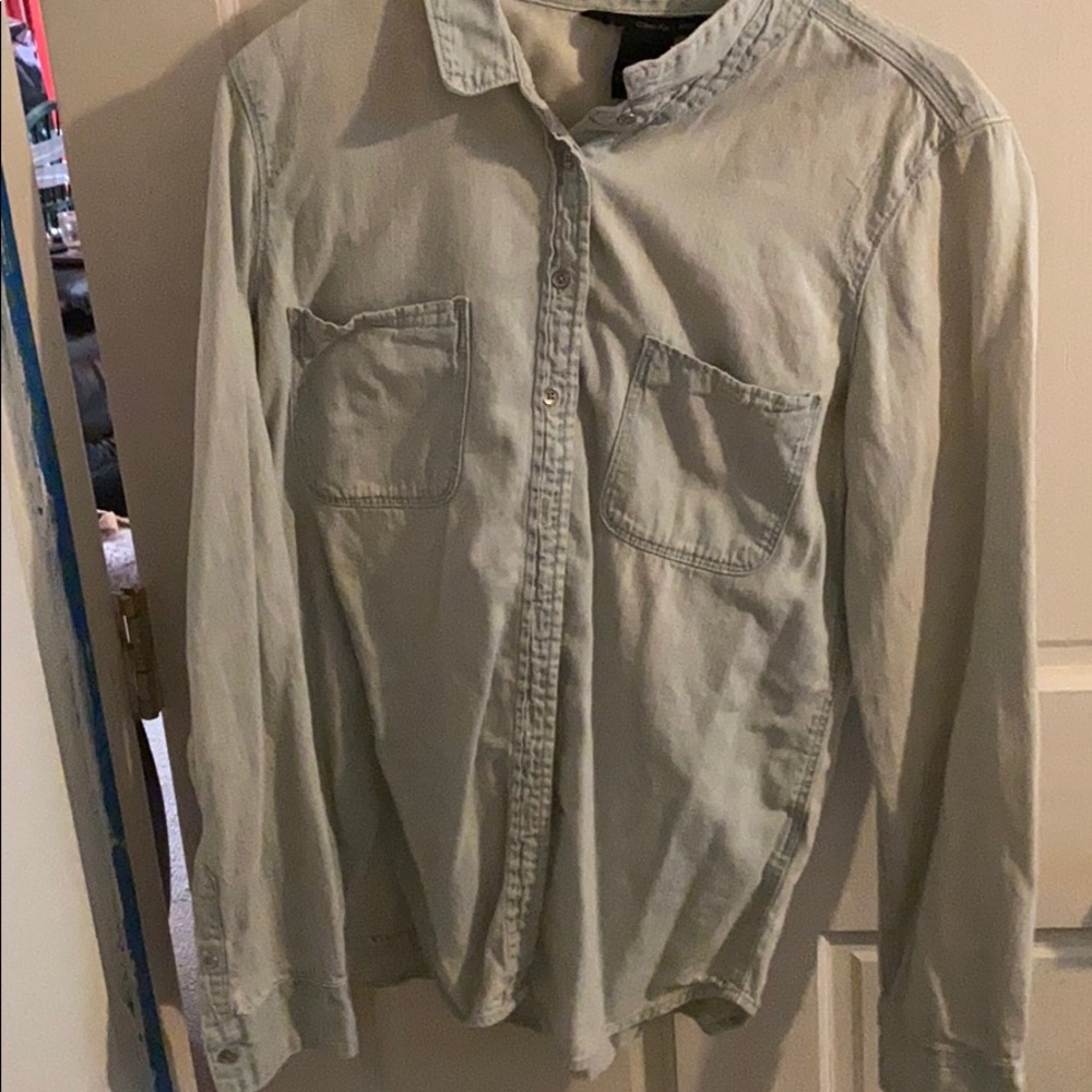 Jean flannel shirt